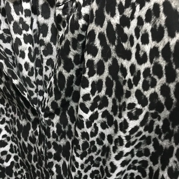 Cheetah print button down - Picture 2 of 2